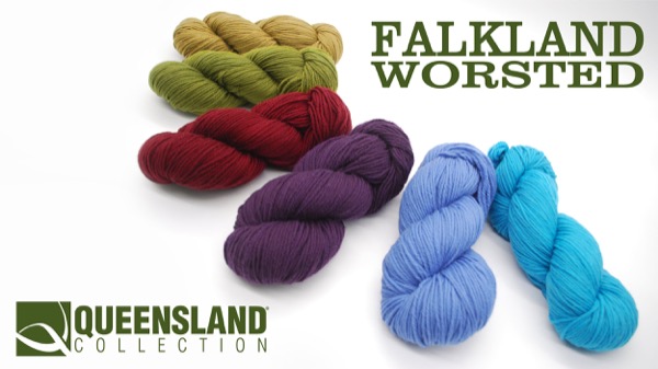 product page for, Queensland - Falkland Worsted
